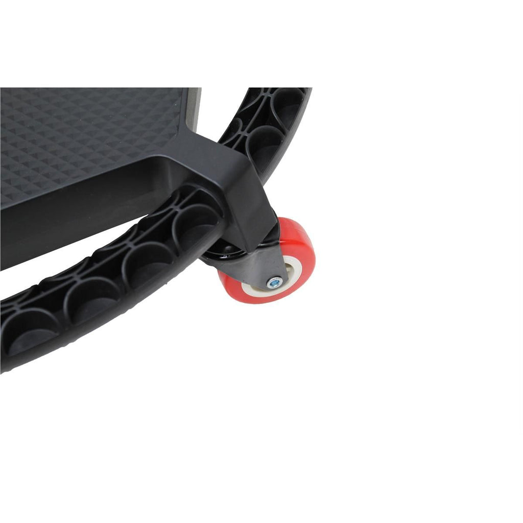 Mountain MTN1703 Rolling Tool Creeper Tray – 4 Compartments & Socket Storage