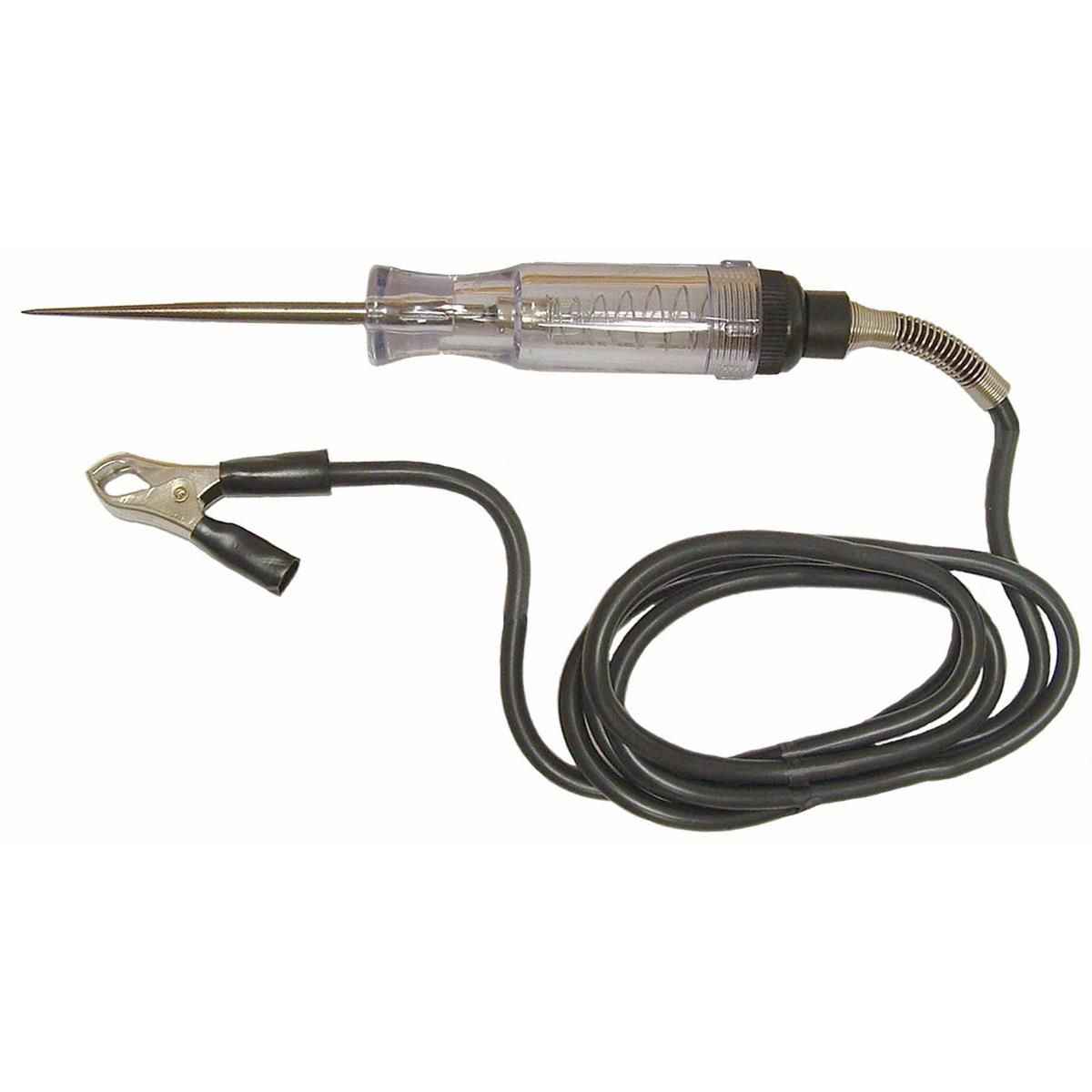 S&G Tool Aid 27000 Heavy Duty 6 or 12 Volt Circuit Tester, 60-Inch Leads, Heavy Duty Ground Clip