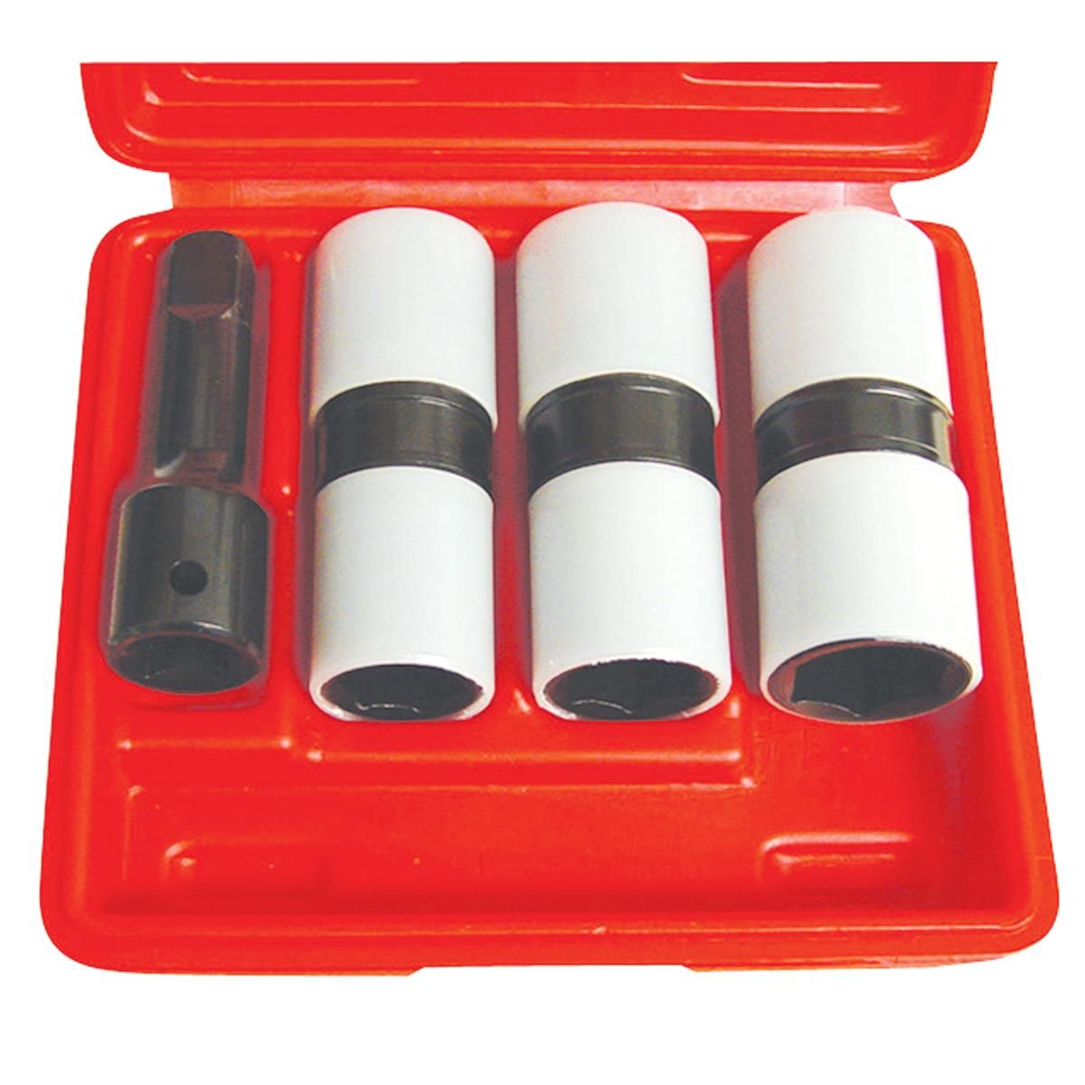 Astro Pneumatic 4-Piece 1/2" Drive Thin-Wall Flip Impact Socket Set – 78803