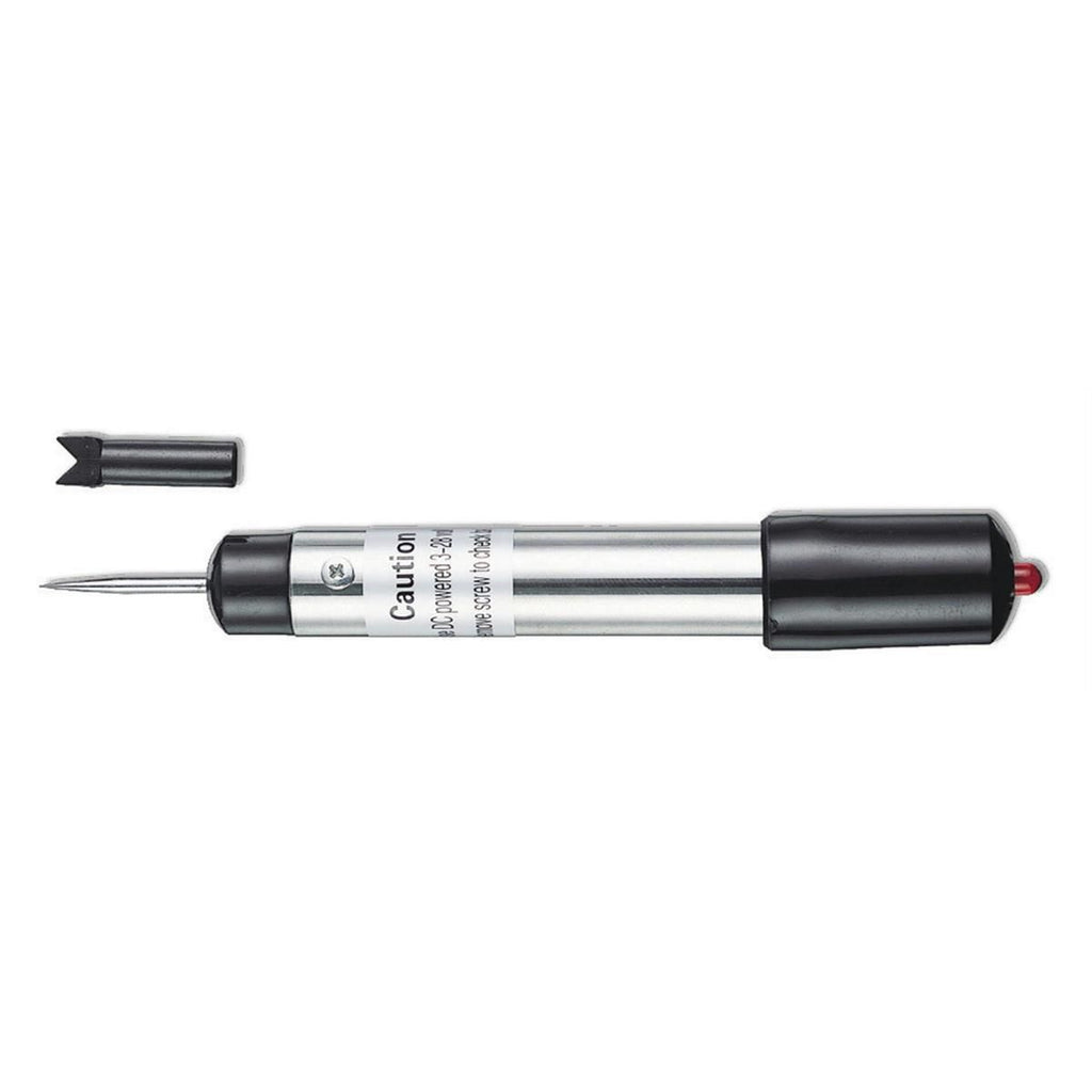 Astro Pneumatic 7760 Cordless Circuit Tester, 3-28V DC, V-Tip Probe, No Ground Lead Needed, Safe for ECMs