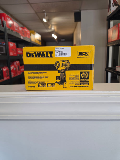 DEWALT 20V MAX 3/8 in Cordless Impact Wrench - Tool Only Web Deal