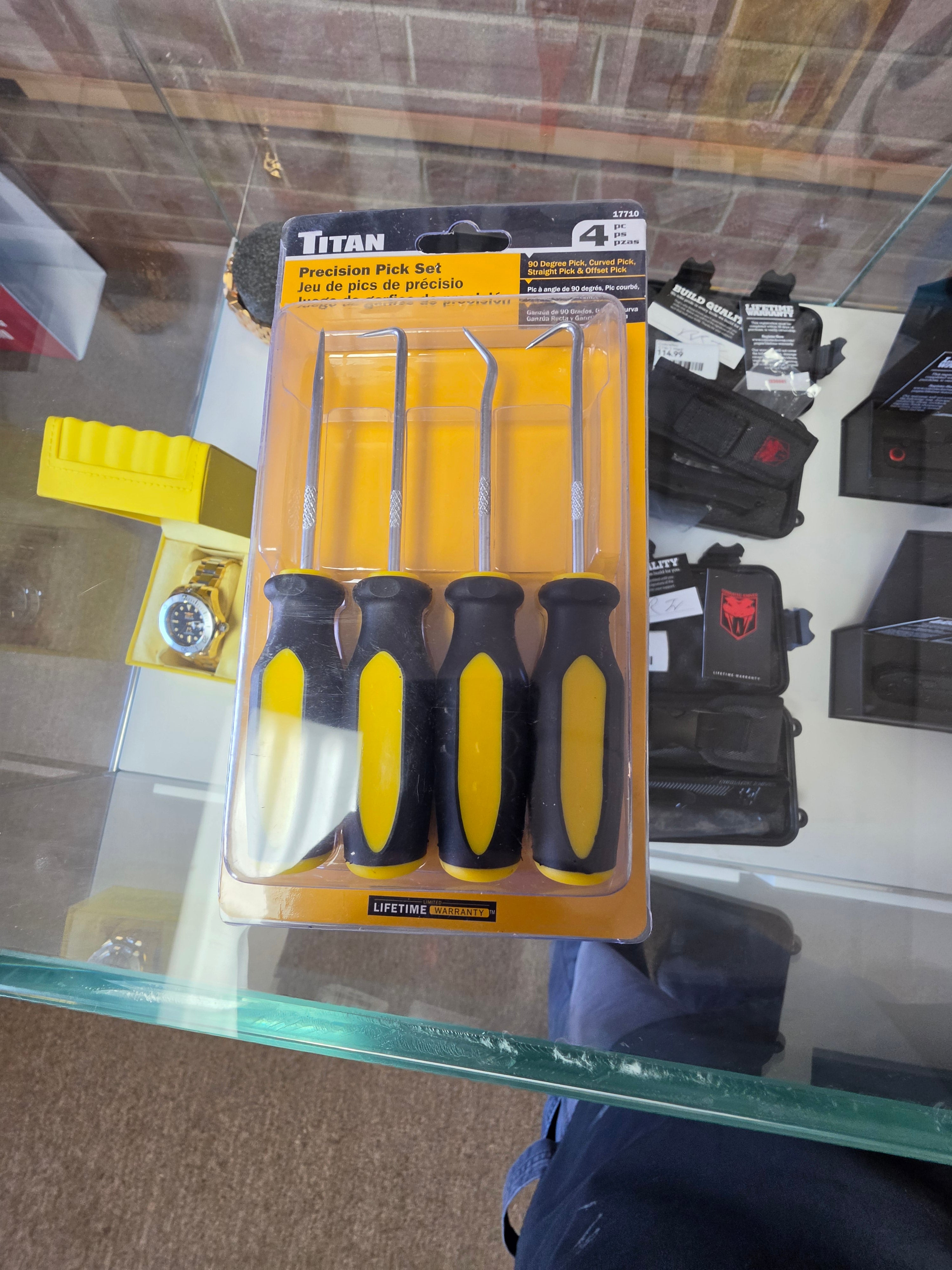 Titan 4-Piece Precision Pick & Hook Set – 17710