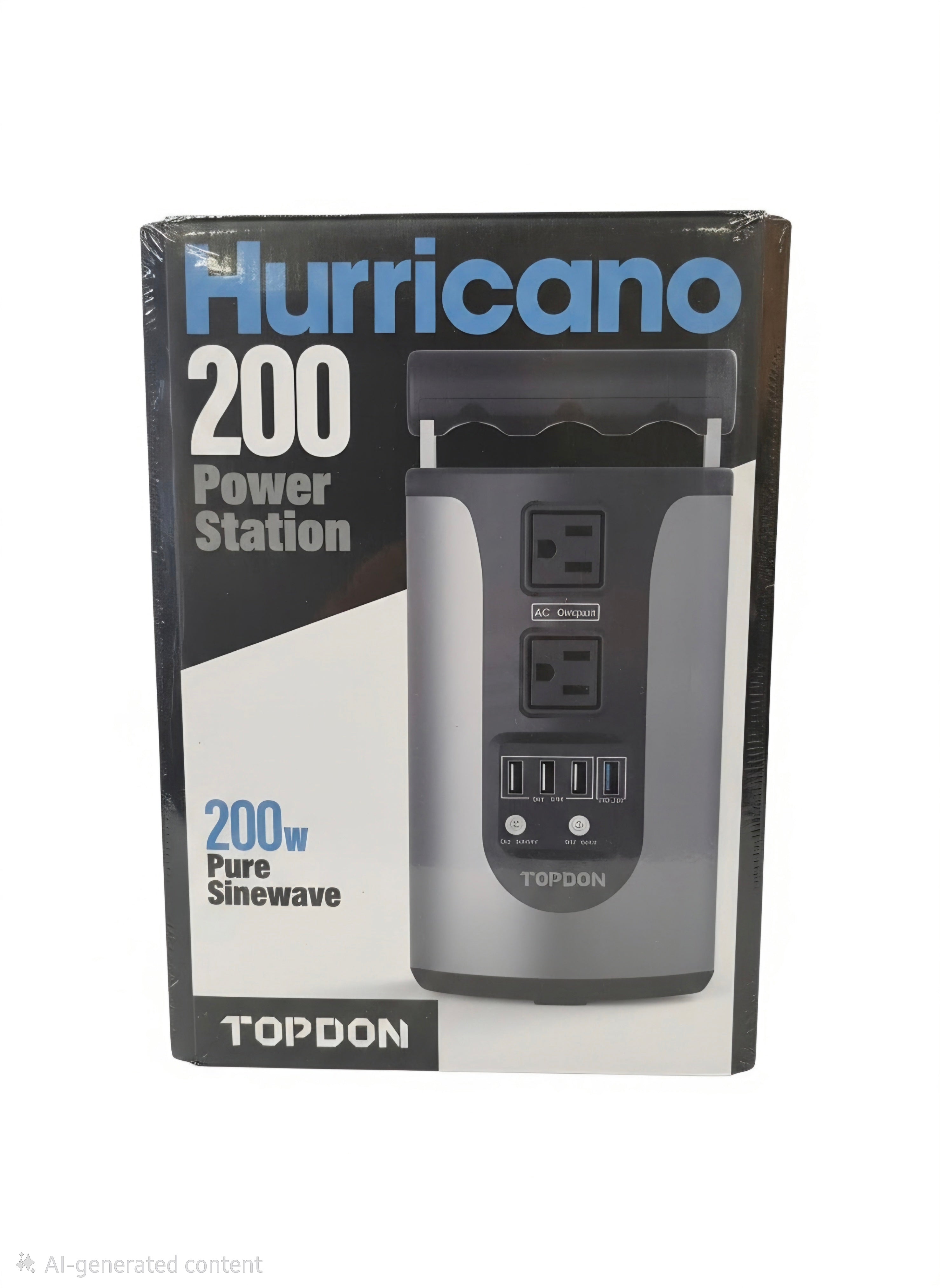 TOPDON Hurricano200 200W Portable Power Station – Next Level Auto