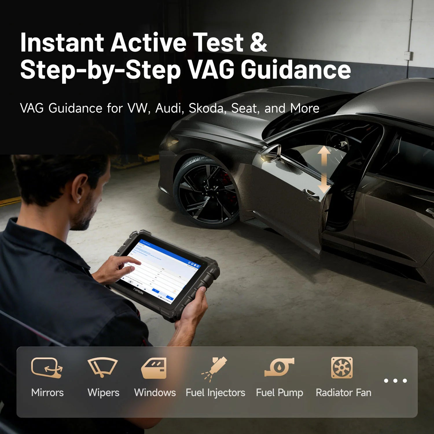 Professional Automotive Diagnostic Scan Tool