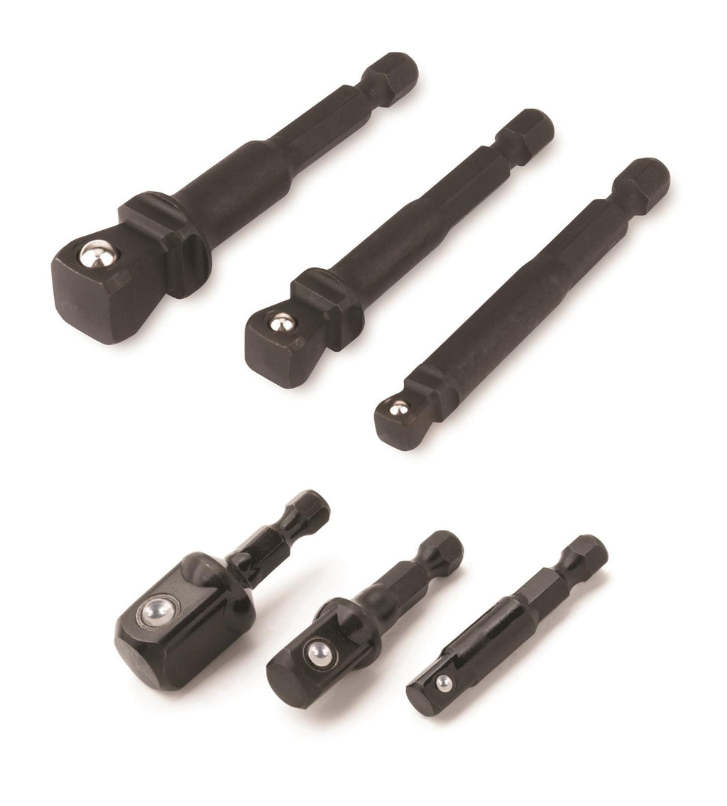 Titan 6-Piece Stubby and Wobble Socket Adapter Sets 12001