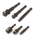 Titan 6-Piece Stubby and Wobble Socket Adapter Sets 12001