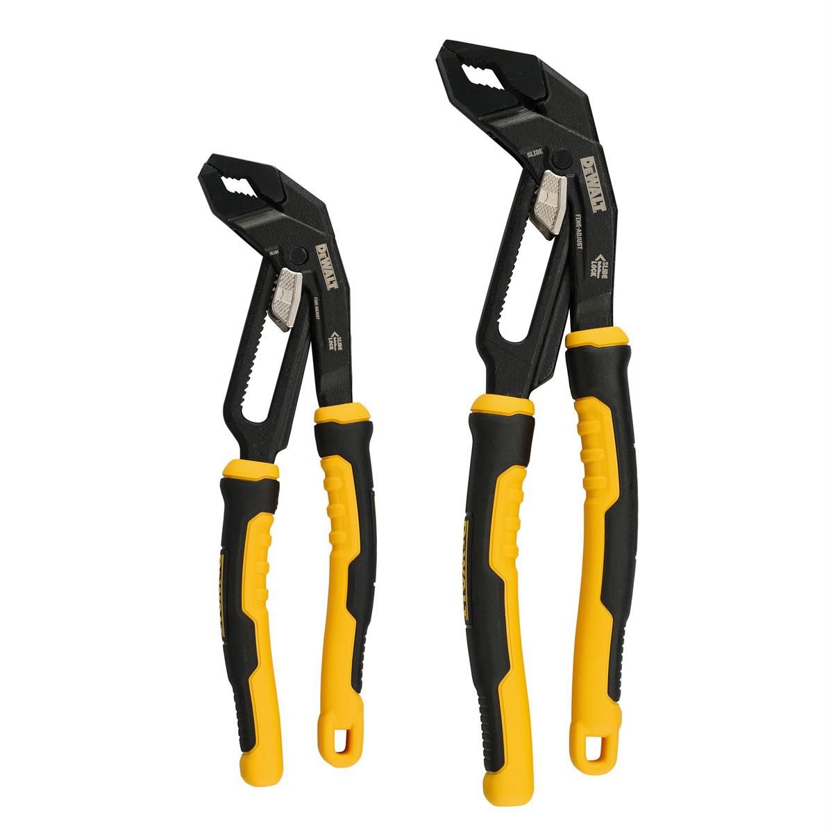 DEWALT DWHT82824 2-Piece 8" & 10" SLIDELOCK Pliers Set