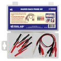 S&G Tool Aid 23550 Master Back Probe Kit, Straight, 45 and 90 Degree, Flexible and Curved Probes with Lead Wires