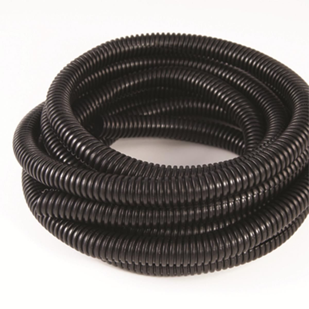 The Best Connection 1/4-In. Black Split Wire Loom Tubing – 14 Ft.